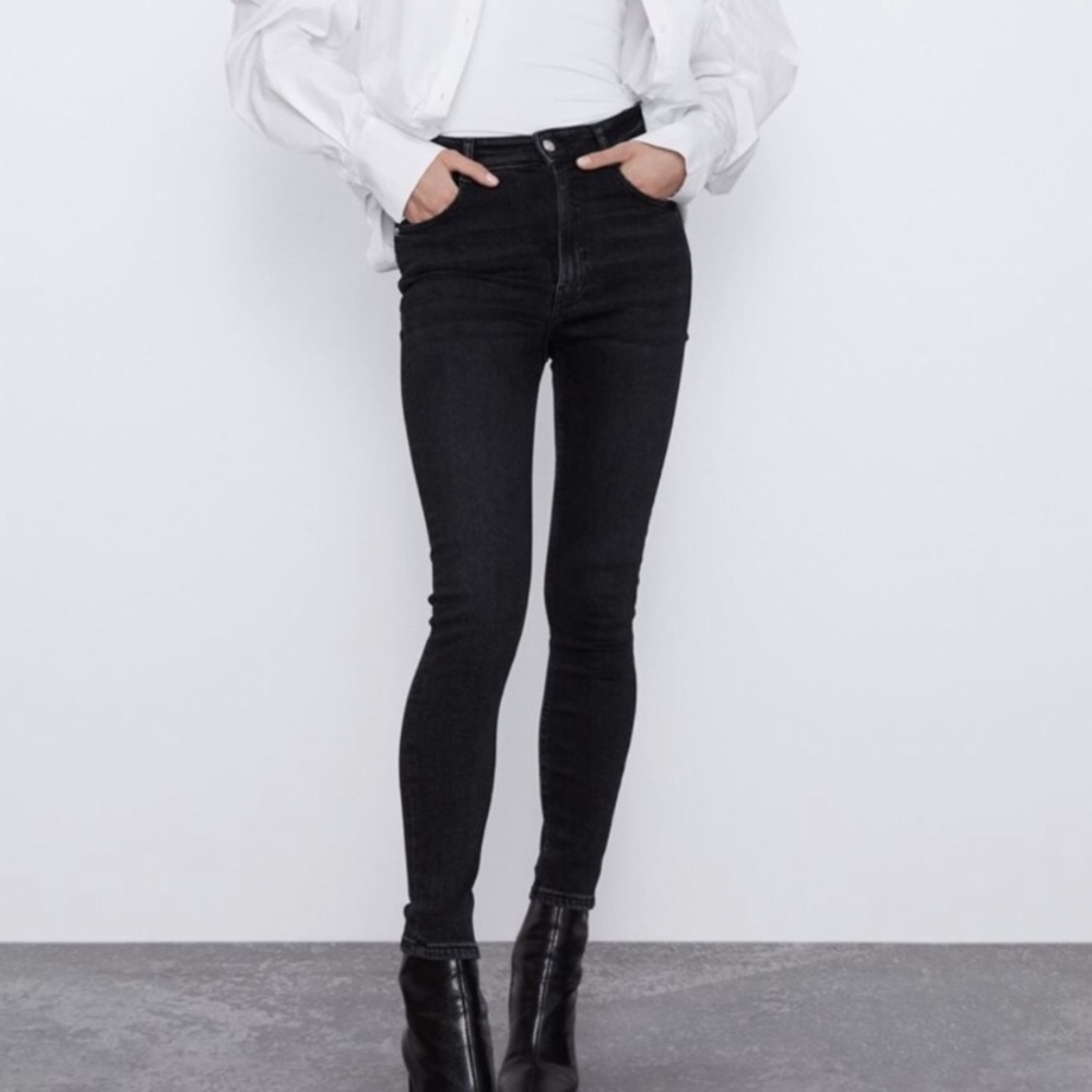 Vintage black Zara skinny jeans